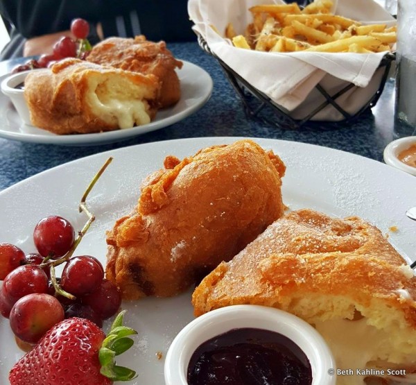 Three-Cheese Monte Cristo and Pommes Frites from Disneyland's Cafe Orleans