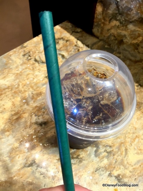 Paper straws are Starbucks green