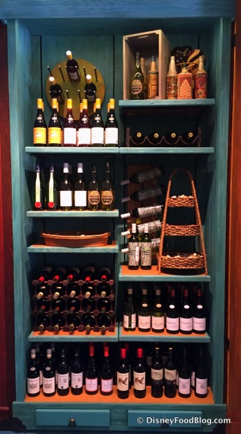 Display of African Wines