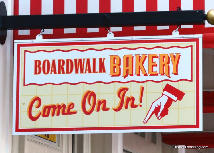 BoardWalk Bakery Sign