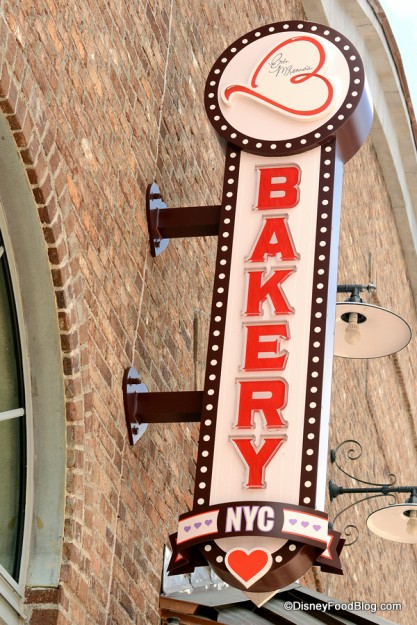 Erin McKenna's Bakery NYC sign