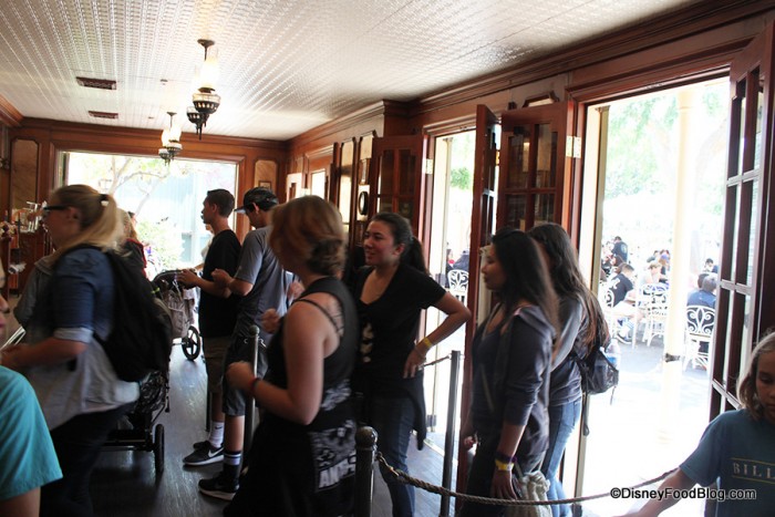 Lines at the Stage Door Cafe