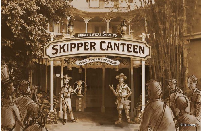 Skipper Canteen Concept Art