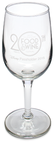 WDW Passholder Commemorative Wine Glass