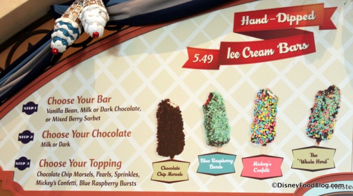 Hand-Dipped Ice Cream Bar