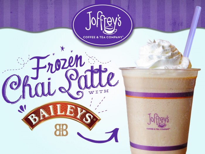 Frozen Chai Latte with Baileys