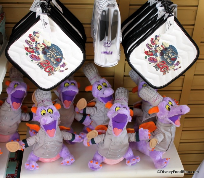 Potholders and Figment Stuffies