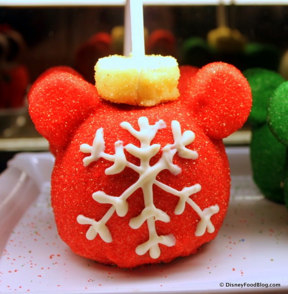 Mickey Ornament Caramel Apple
