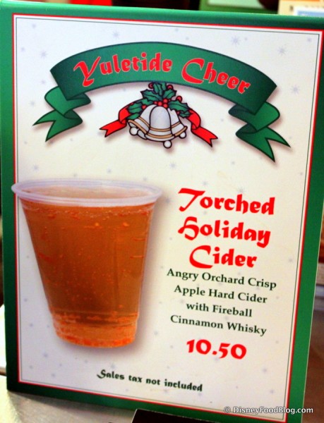 Holiday Torched Holiday Cider -- Click to Enlarge