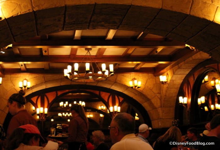 Le Cellier Steakhouse Ceiling 