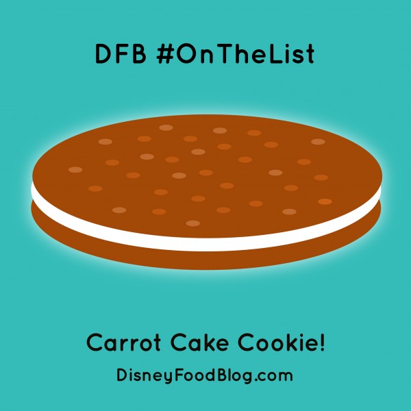 #OnTheList: Carrot Cake Cookie