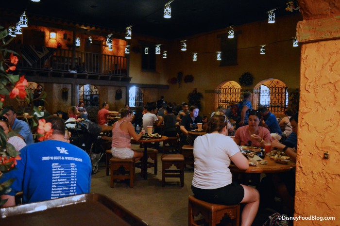 Pecos Bill Tale Tale Inn and Cafe Seating Area