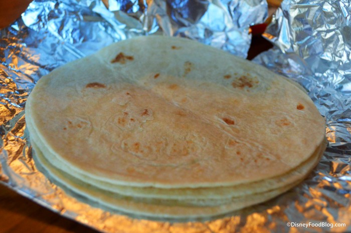 Fajita Platter - Tortillas