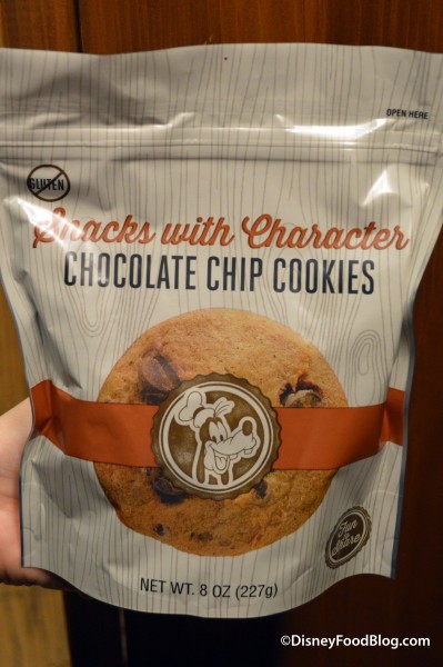 Goofy on the Chocolate Chips Cookie Package