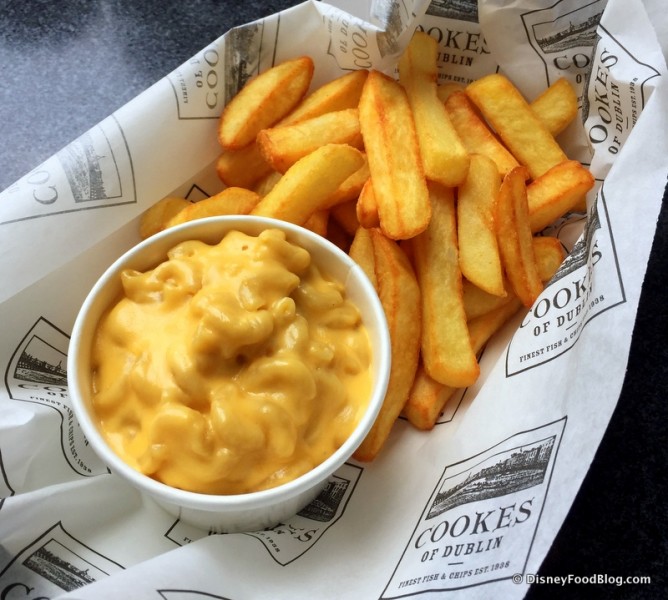 Dubliner Mac and Cheese and Chips