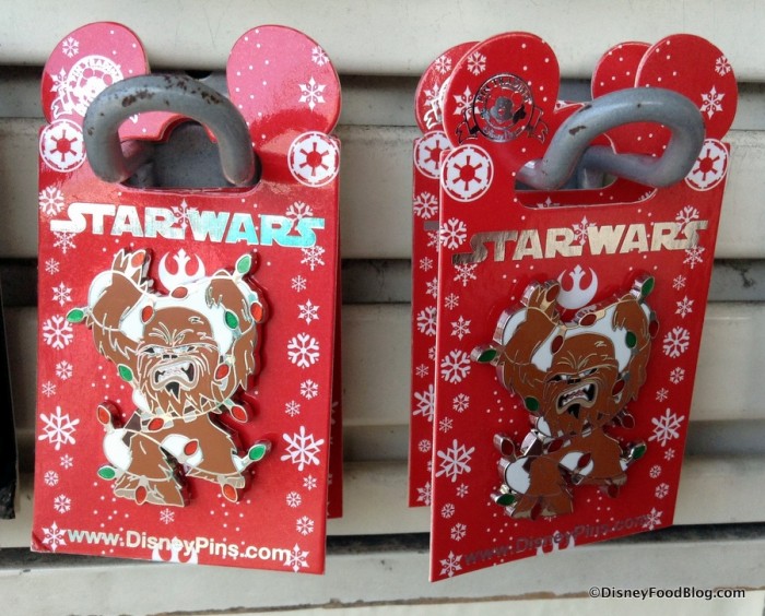 Spotted Star Wars Holiday Foodthemed Disney Pins the