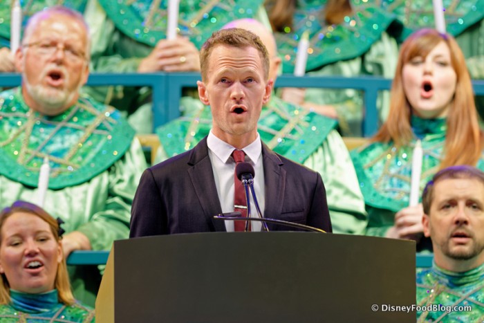Neil Patrick Harris Narrating the Candlelight Processional