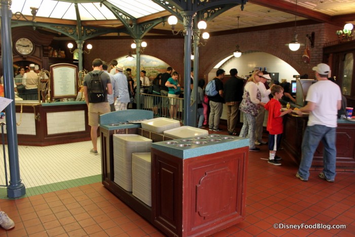 French Market Food and Ordering Area