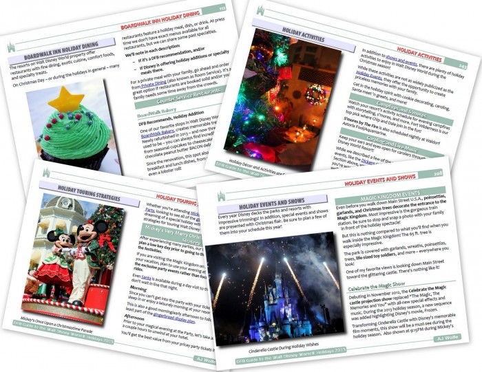 Holiday Guide Sample Pages