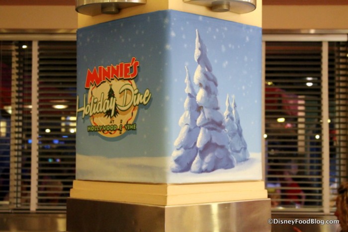 Minnie's Holiday Dine banner