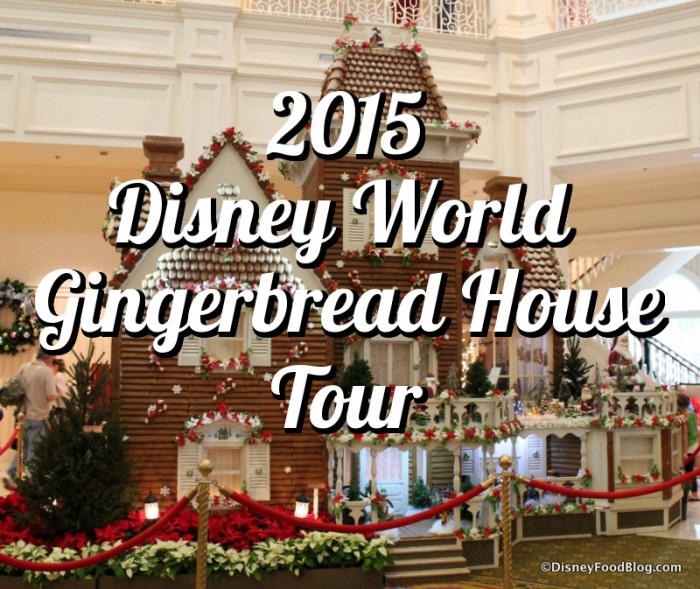 Disney World Gingerbread House Tour
