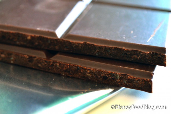 Cross-section of the Goofy Chocolate Bar