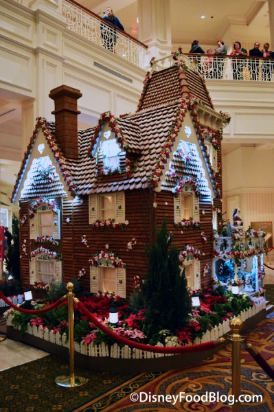 Grand Floridian Gingerbread House 2015