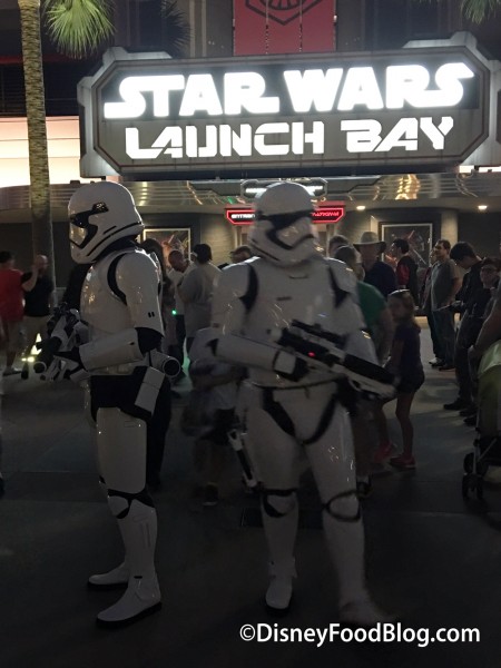 Stormtroopers Outside Of Launch Bay