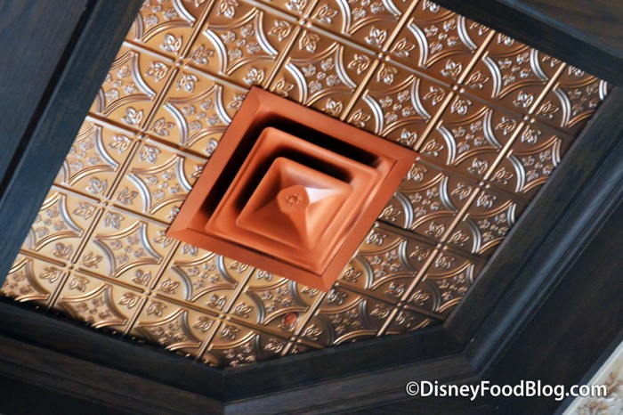 Copper Tiled Ceiling 