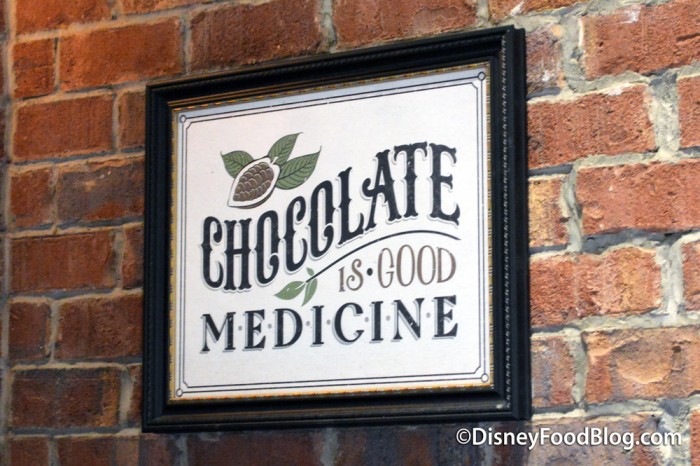 "Chocolate Is Good Medicine"