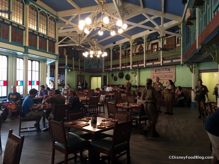 Crew's Mess Hall in Skipper Canteen