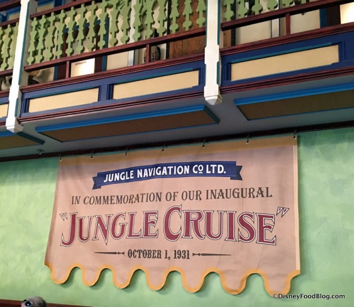 Inaugural Jungle Cruise Banner