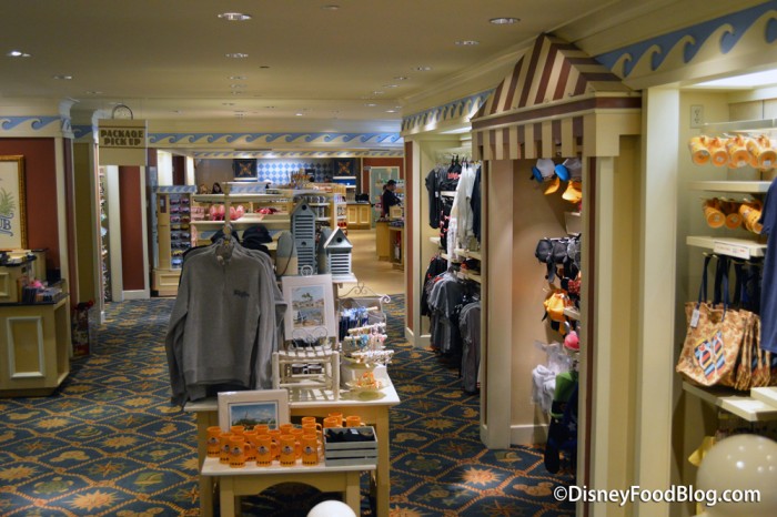 Gift Shop in the Beach Club Marketplace 