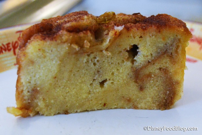 French Toast Bread Pudding Cross-Section 