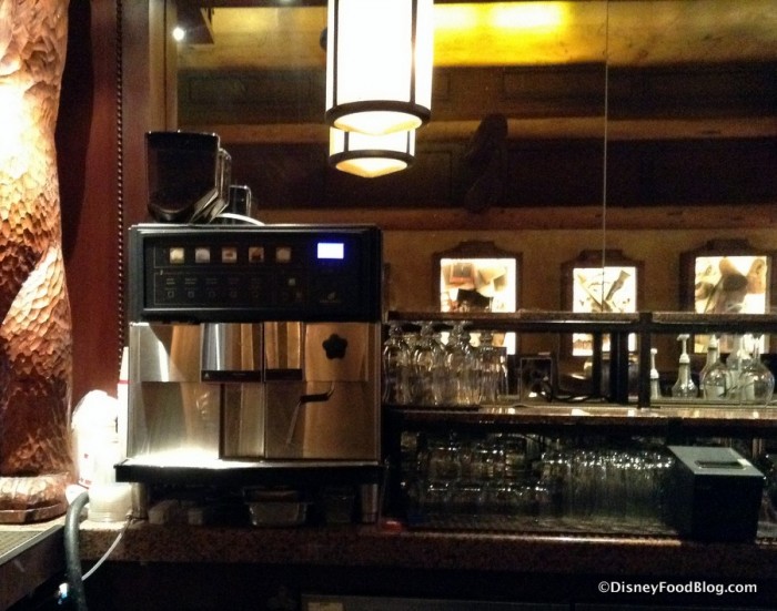 Espresso Machine converts the Lounge into the Coffee Company