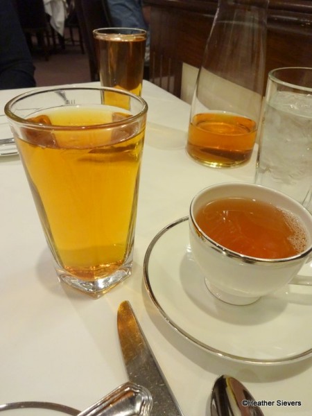 Tangerine Iced Tea & Eros Hot Tea