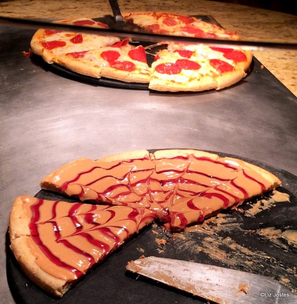 Peanut Butter and Jelly Pizza