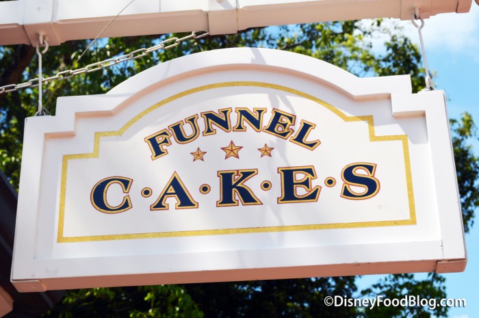 Funnel Cake Stand in the America Pavilion 