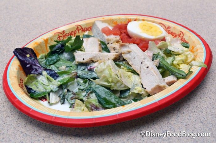 Roasted Chicken with Mixed Greens Salad