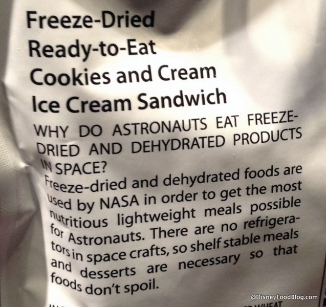 More info on the Cookies and Cream Ice Cream Sandwich Packaging