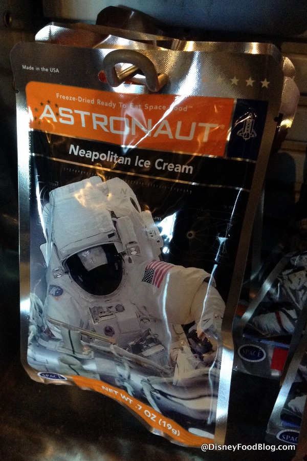 Review Astronaut Ice Cream Sandwich From Mission Space Cargo Bay In Epcot The Disney Food Blog