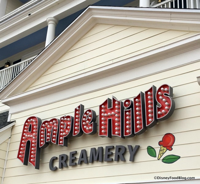 Ample Hills Creamery sign