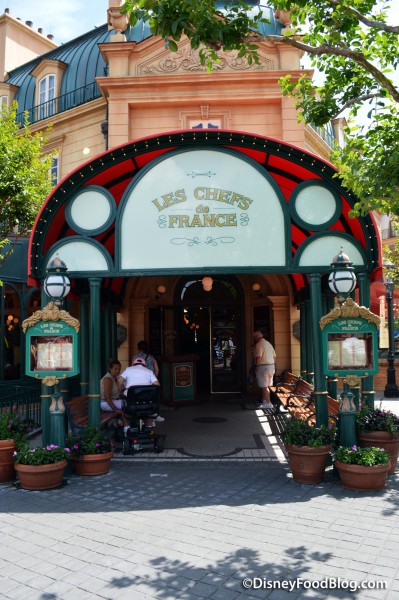 Entrance of Chefs de France