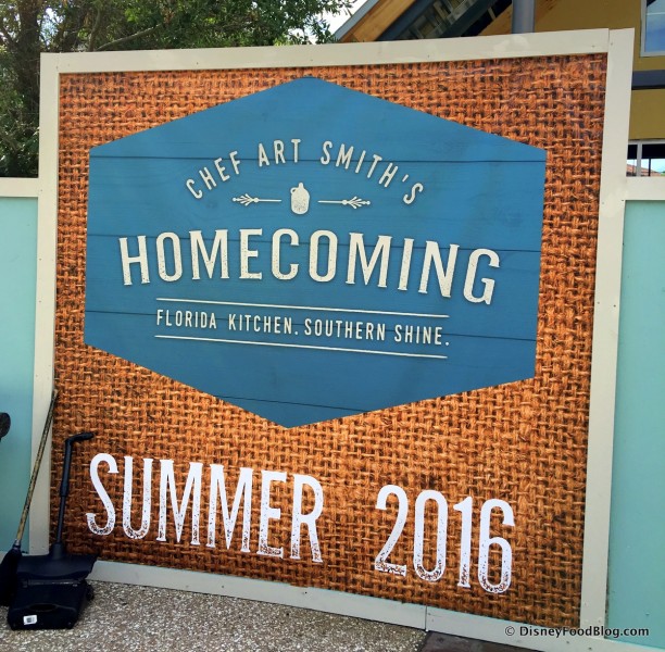Coming Soon --  Homecoming: Florida Kitchen and Shine Bar