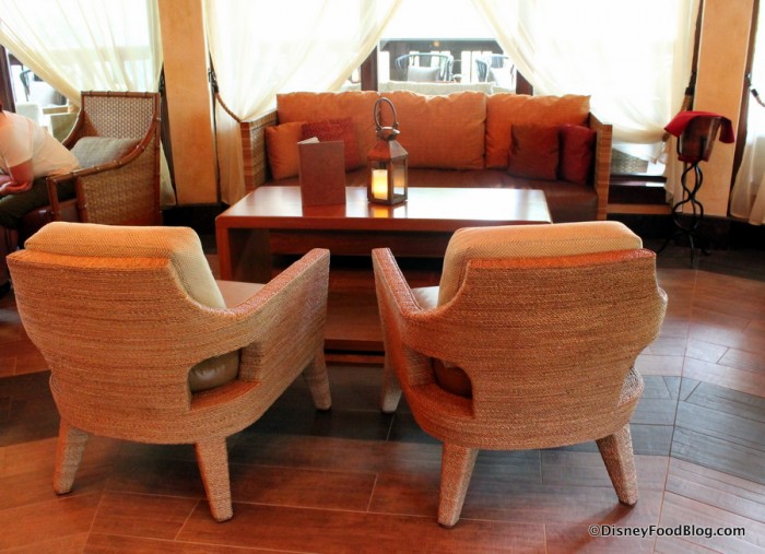 Nomad Lounge couch and chairs