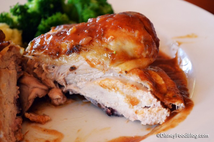Roasted Chicken Cross-Section