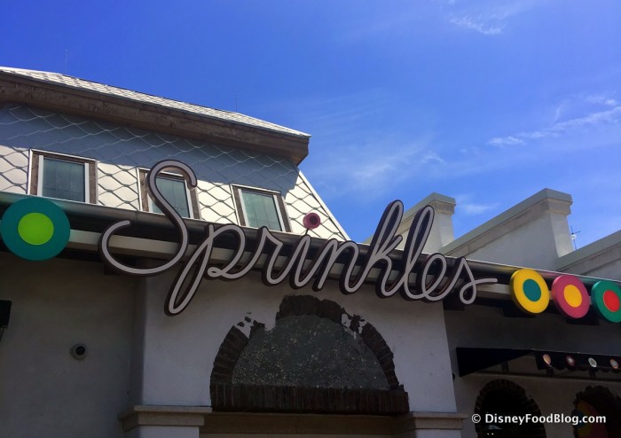 Sprinkles Sign in Disney Springs