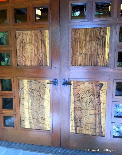 Tiffins Door Detail