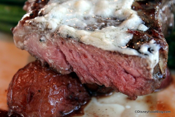 Steak-Your-Claim Char-crusted New York Strip -- Inside