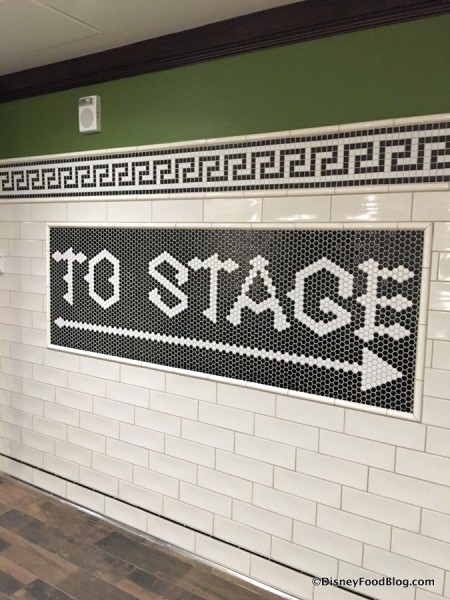"To Stage"